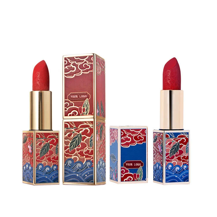 

Red Power QIZITO Makeup Create Your Own Wolfberry Lipstick Brand Custom Gloss Matte Goji Lipstick Private Label