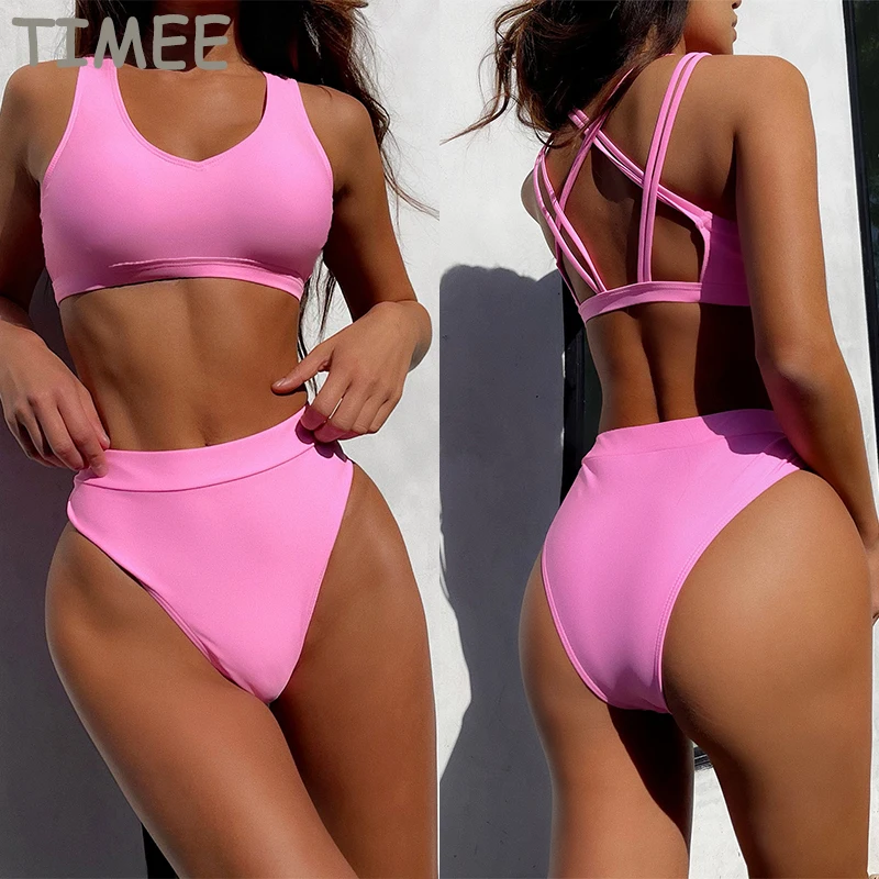 

Swimsuit cover up high waist swimwear bikini 2 piece swimsuits for women, As shown or customized