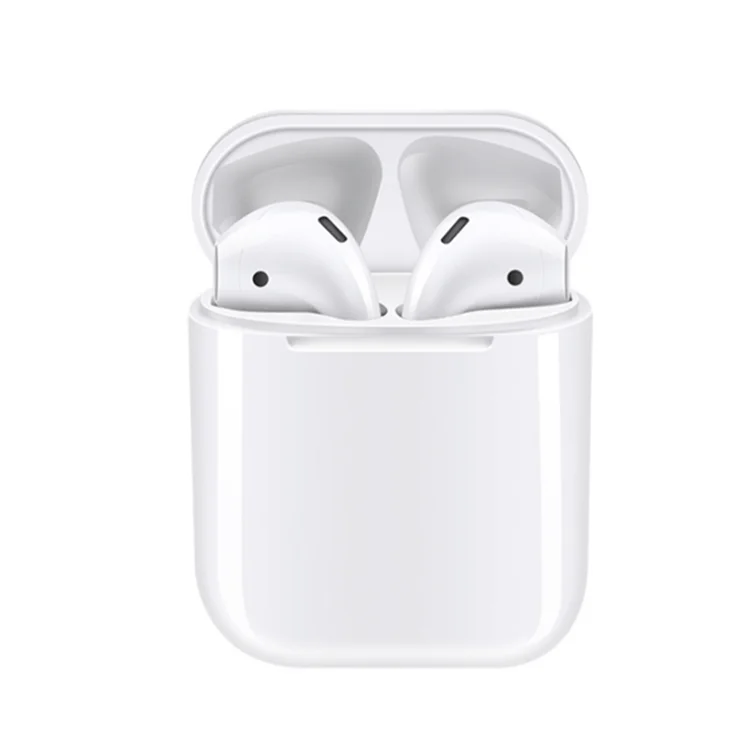 

OEM/ODM 1:1 Bluetooth5.0 earphone headphone wireless auricularess bluetooth earpods i12 tws, Black/white