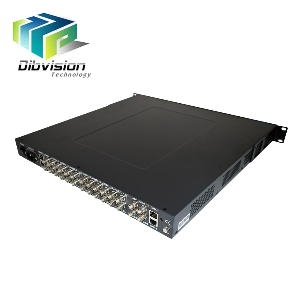 

ENC3184 8 in 1 pal ntsc secam to ip video converter audio MEPG 2 H.264 encoder iptv multicast