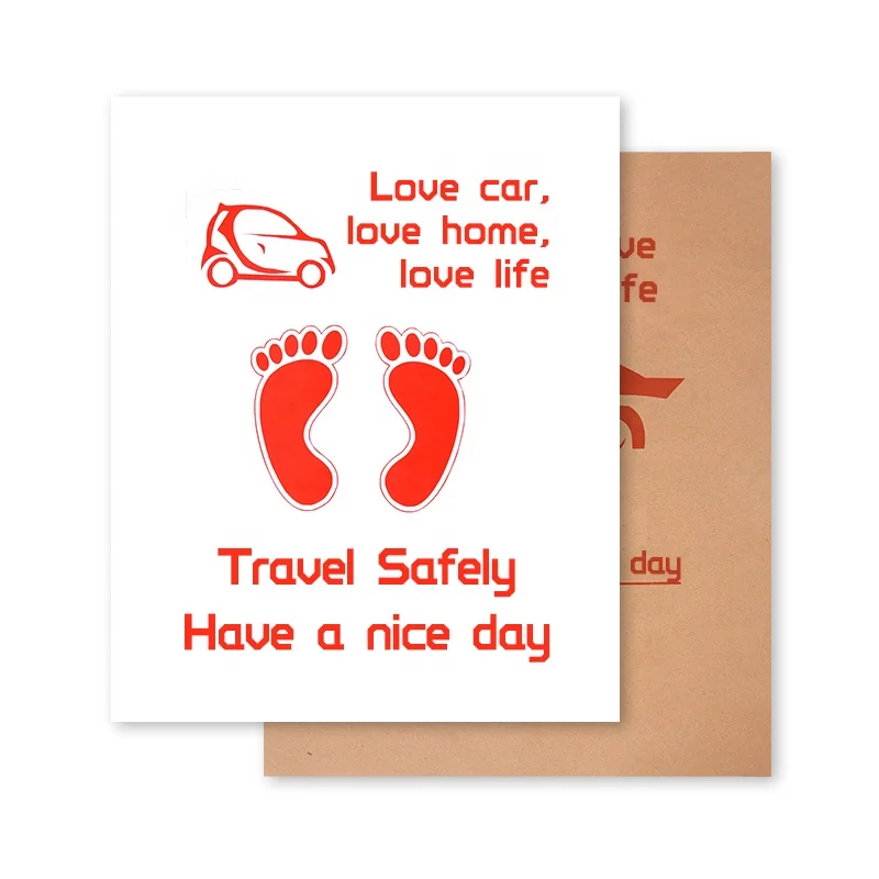 

Car after one-time car wash anti-dirty anti-skid paper floor mat Customized material design size wholesale cheap paper mat