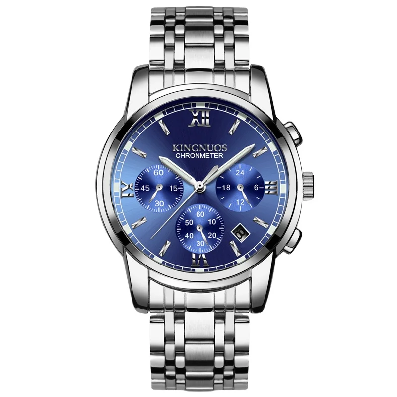 

watch brand custom logo mens wrist luxury quartz oem man watch, As the picture