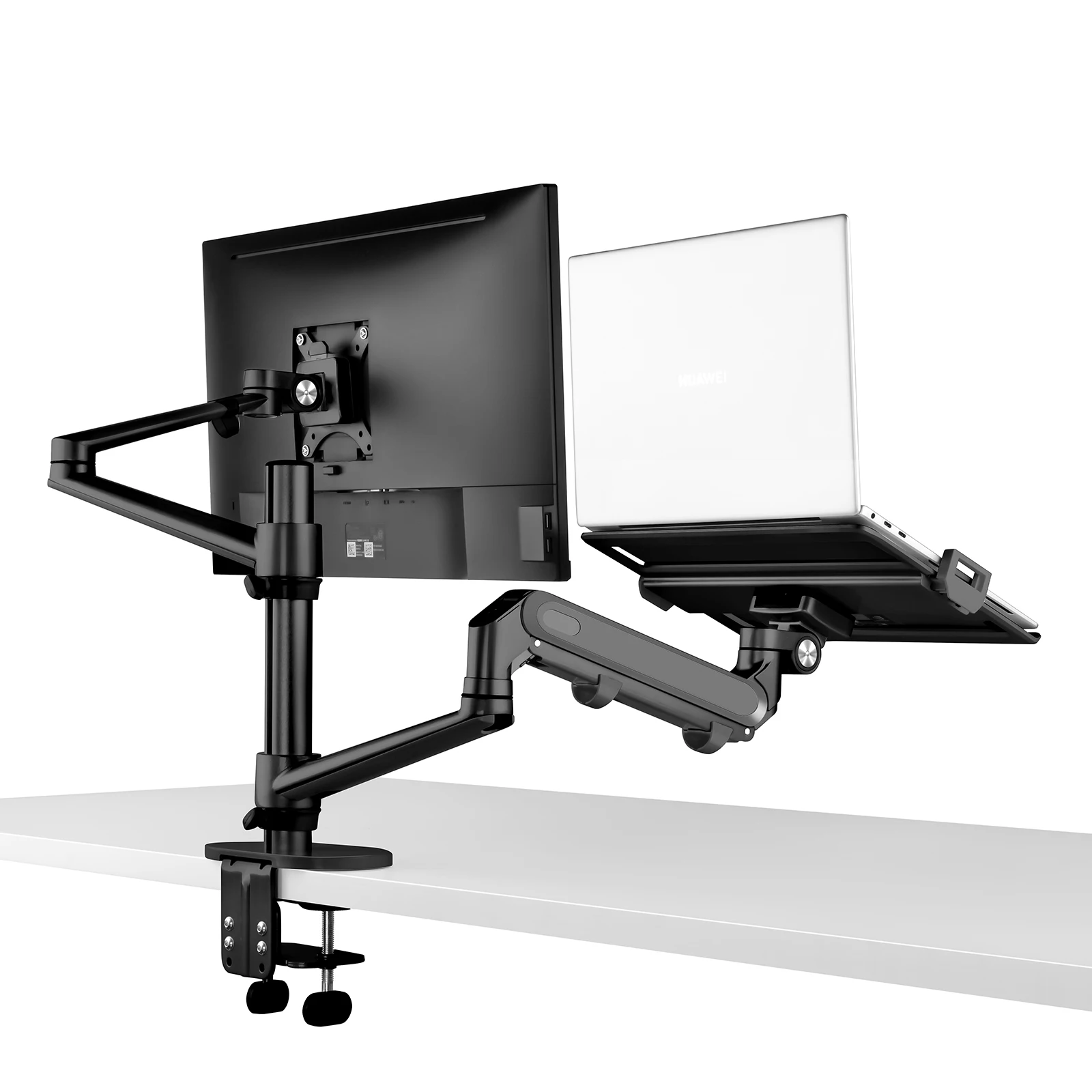 

UPERGO Aluminum Flexible Single Gas Spring Arm Laptop and Screen Stand