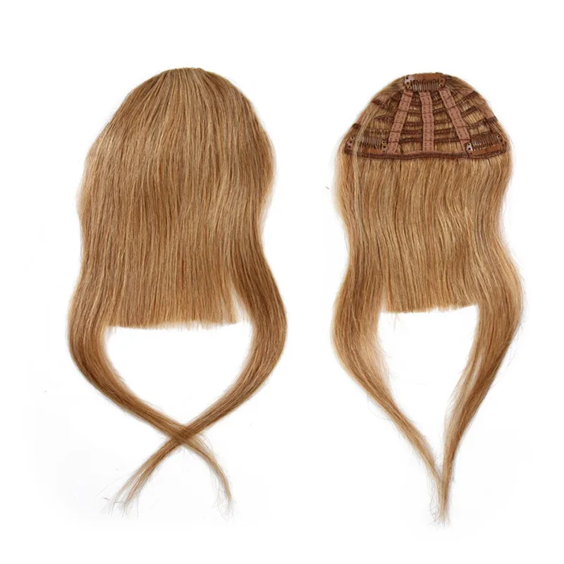 

human hair wigs with bangs ladies invisible and seamless bangs wholesale