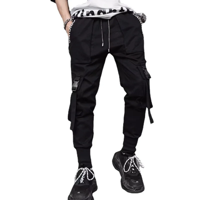 

Wholesale New Spring Joggers Pants Loose Men Sport Casual Hip Hop Cargo Pants Track Sweatpants