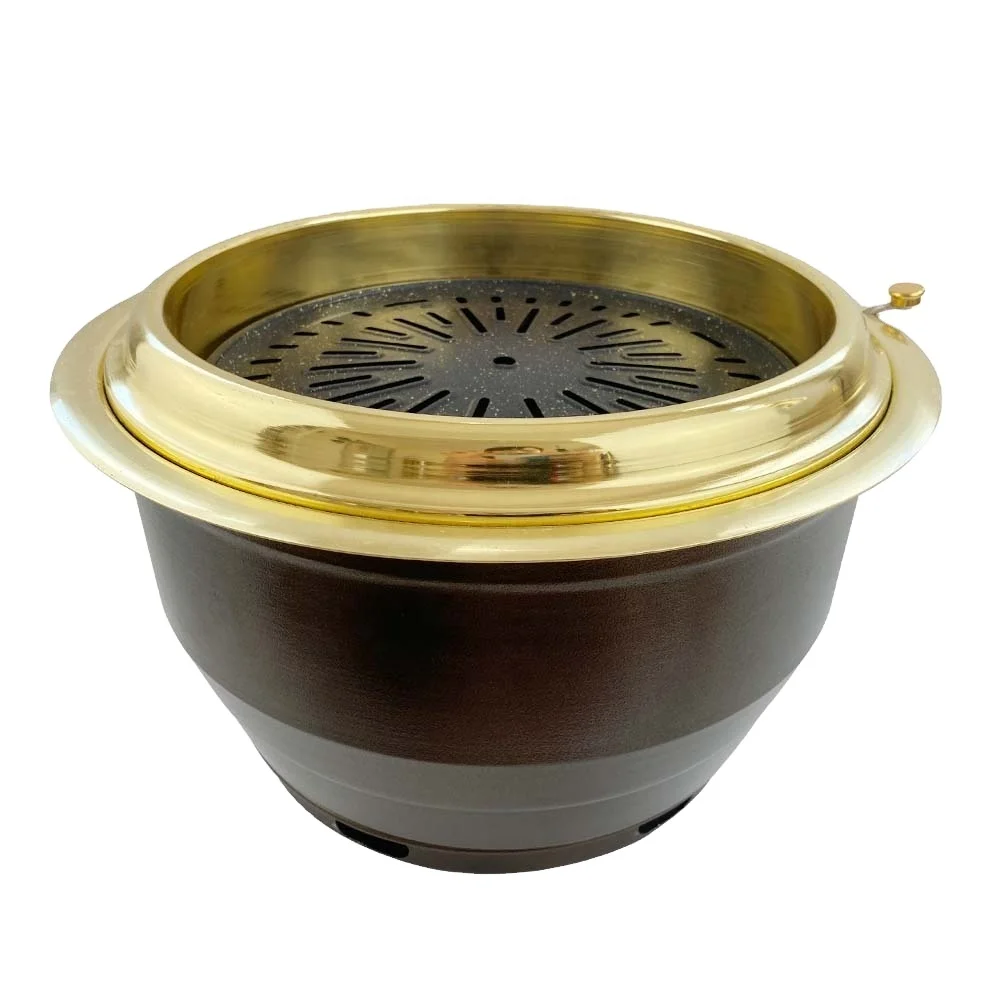

A Lot Of Hot Selling Korean Style Stainless Steel Round Carbon Bbq Grills