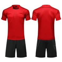 

Soccer Football Short Sleeve Shirts Referee Jersey Uniforms For Sale Blank Soccer Shirts Sets