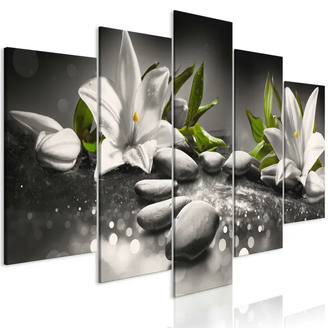 

Custom Oil Modern Living Room Wall Canvas Art Picture Abstract Modular Natural Scenery Decor Painting