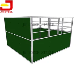 New Design HDPE Sheets Temporary Horse Stable With Double Dutch Door
