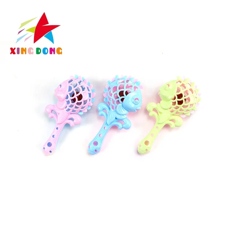 
wholesale new product Colorful shaking Bells Baby Rattle Rings Toy Set  (1600105033163)