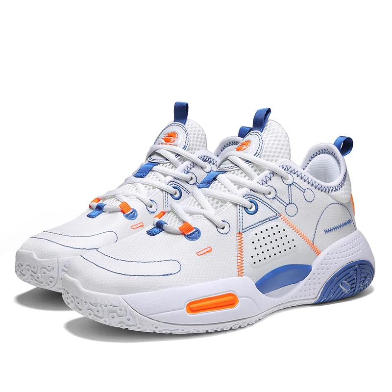 

OEM High Quality Fashion Men's Sneakers Basketball Shoes Wear Resistant Basketball Sneakers, Optional