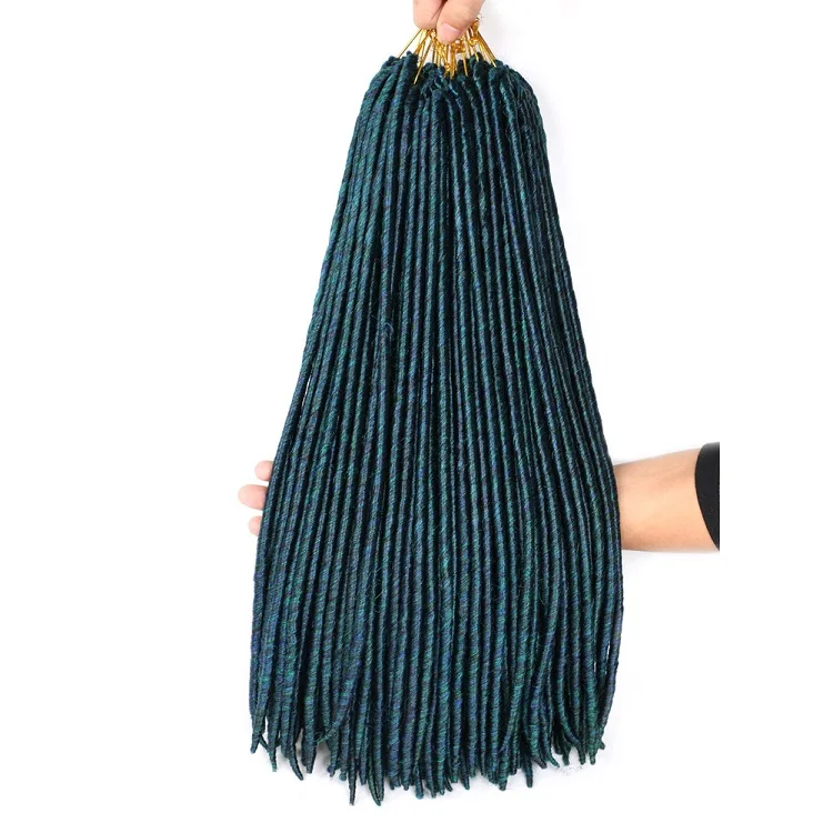 

Julinanna Faux Locks Dreadlocks Dreadlocs Hair Textured Crochet Synthetic Soft Dreadlock Extensions