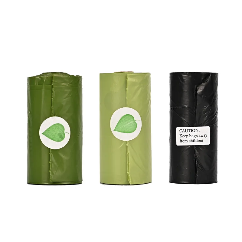 

Top Seller Wholesale Custom New Design Dog Poop Bags Biodegradable Pet Poop Bags, Green