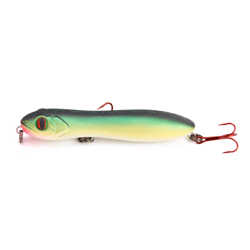 

Best Seller 2020 Wholesale Luya Fake Bait 100mm Topwater Snake Pencil Lure Floating, 8 colors