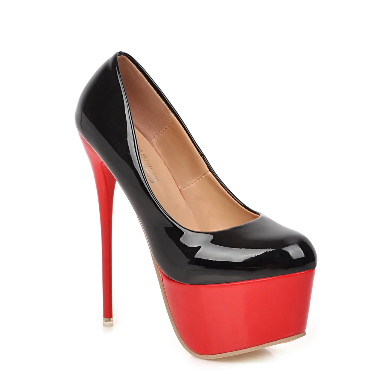 

2021 Sexy Patent Leather Platform Women High Stiletto Heels