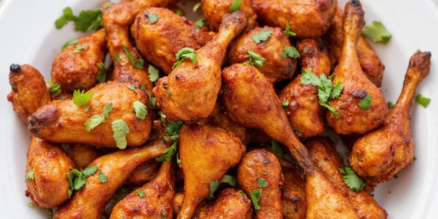 Chicken Tandoori being pulled from a tandoor oven
