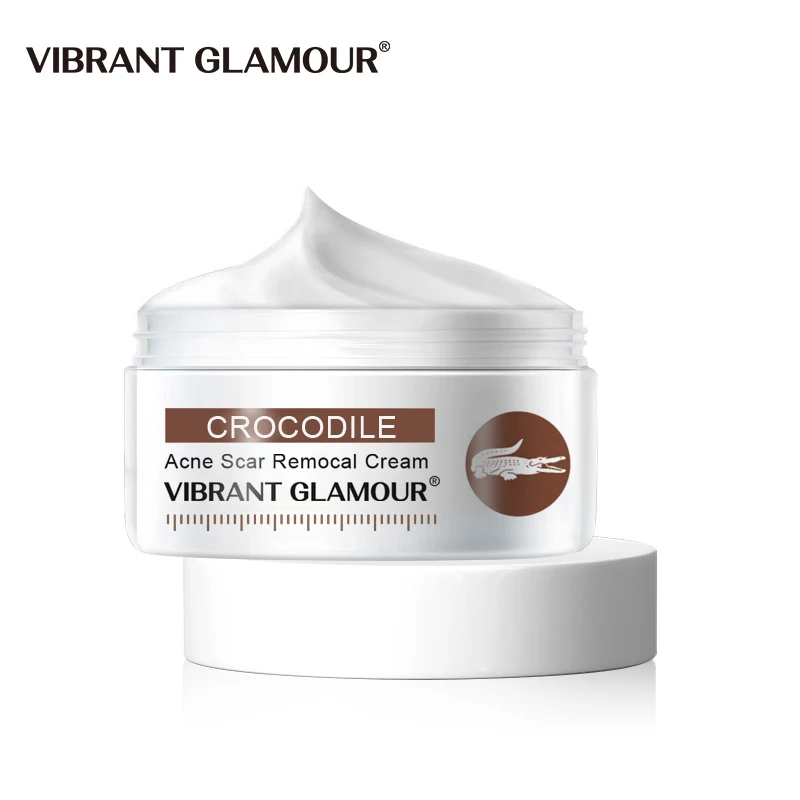 

VIBRANT GLAMOUR Crocodile Repair Scar Anti -Wrinkle Aging Face Cream Moisturizing Whitening Oil-Control Shrink Pores Skin Care