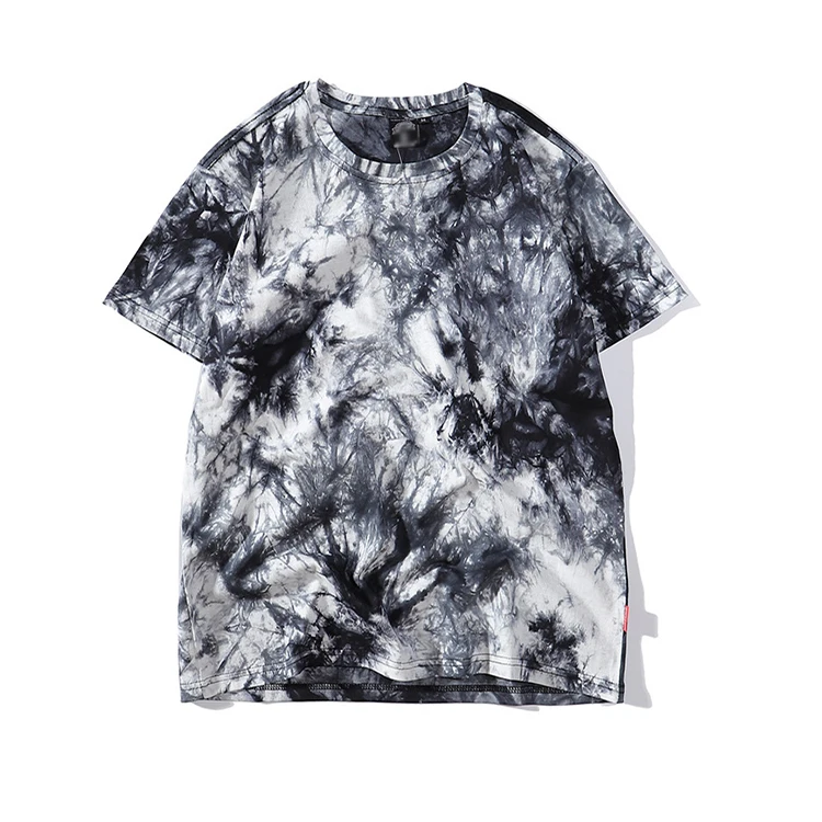 

short sleeve custom made t shirts 100% cotton tie dye t-shirts, Customizable