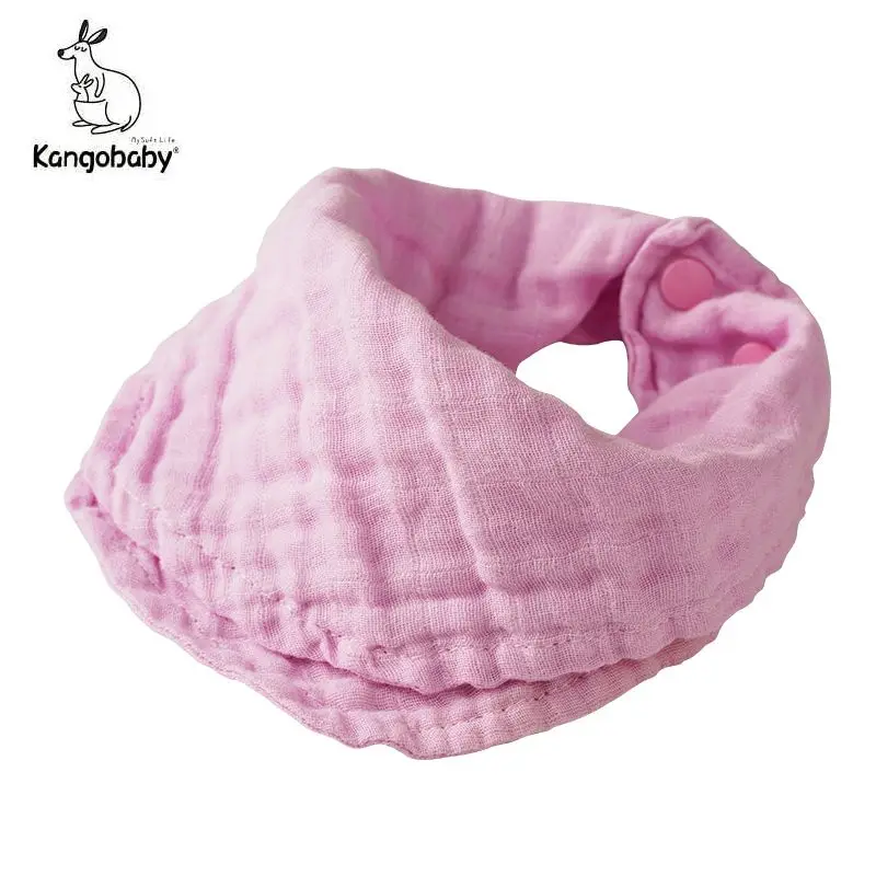 

Kangobaby solid color baby 100 % muslin cotton bibs baby bandana bibs, Customized color