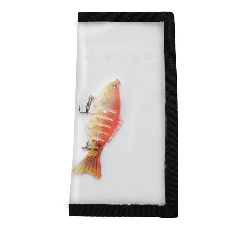 BSCI Audit Factory Transparent PVC Saltwater Resistant Fishing Gear Fishing Lure Hook Covers Wraps