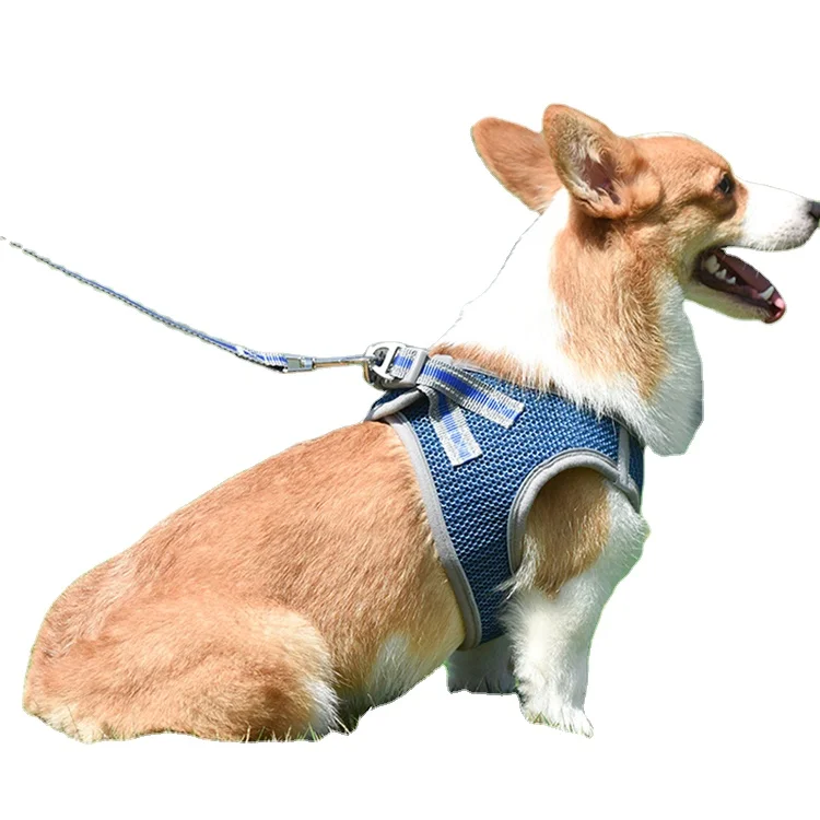 

Harness Vest Dog Harness Manufacture Red Dog Harness Sets, Dark blue/ red/ grey/ blue / pink