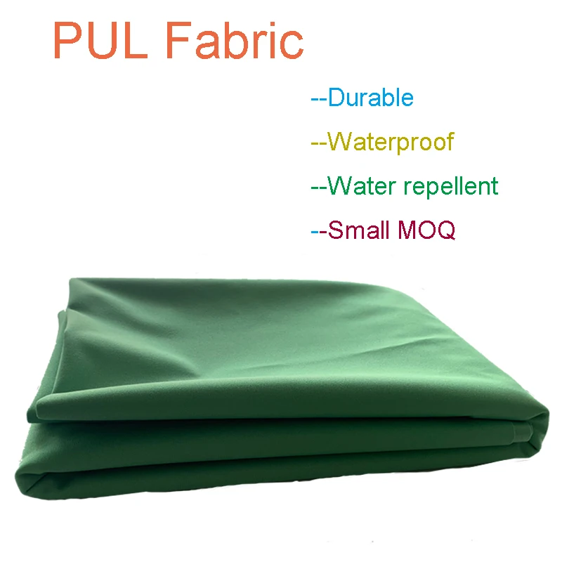 
Baby Clothing Baby Bib Waterproof Water Repellent Printed PUL Fabric for Cloth Diaper wet bag Custom Printed PUL 