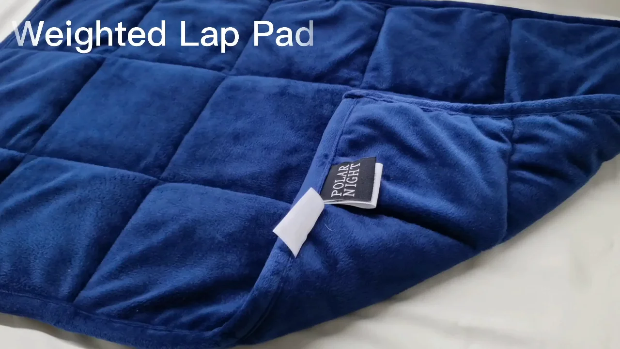 High Quality Oem Available Handmade Weighted Lap Pad For Autism 5lbs