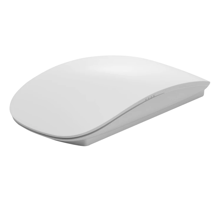 

2021 High Quality Wireless Mouse Inalambrico Touch Scroll Optical rechargeable Mouse for Mac Desktop Laptop, White