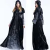 Christmas Cosplay devil witch vampire Black Halloween Costume for prom Party Wear