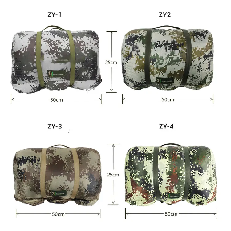 
2020 Extreme Cold Weather Military Tactical Hunting Multicam Camouflage Sleeping Bag For Army 