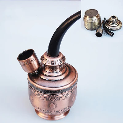 

2020 New Design Smoking Accessories Tobacco Hookah Shisha Resin Tips Narghile Shisha Hookah, Bronze, purple bronze