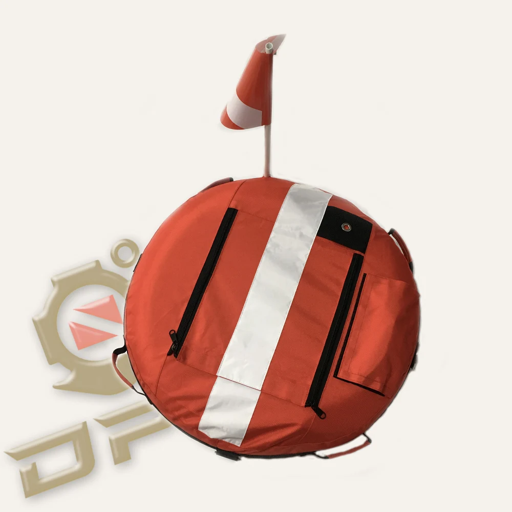 

DPR freediving buoy free diver training buoy diving inflatable buoy for diving spearfishing, Red or customize color