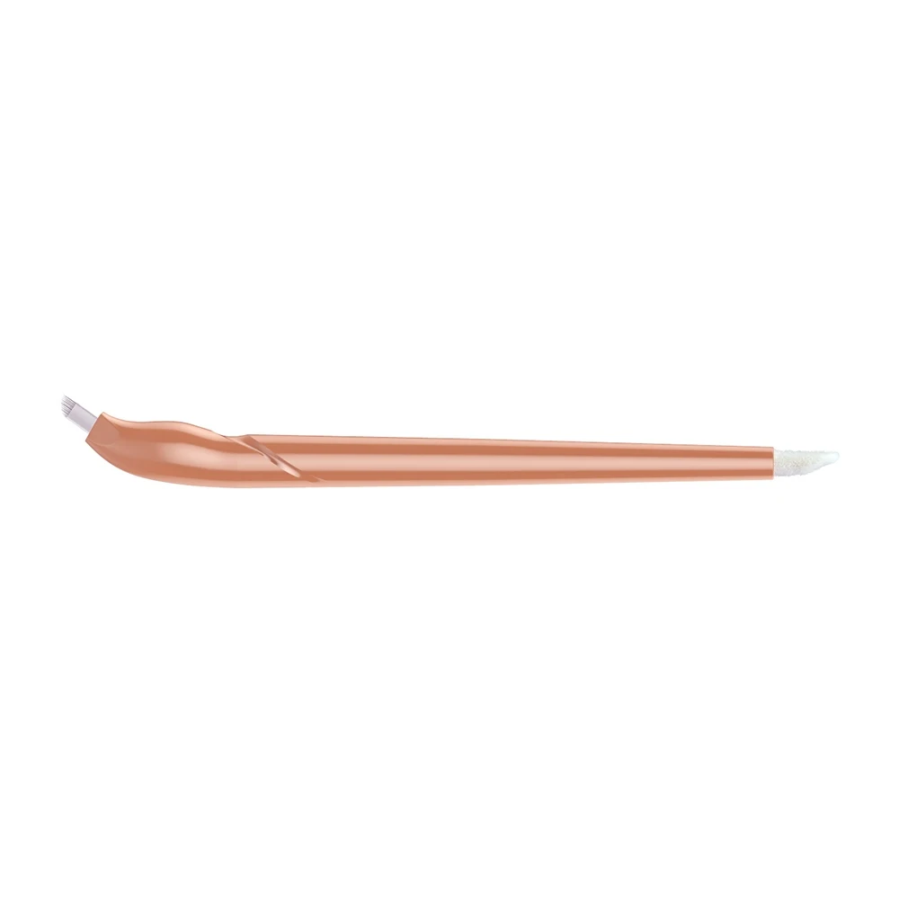 

Blister Packing Champagne Disposable Microblading Pen From Lushcolor Original Design and Manufacture, Champagne luxury