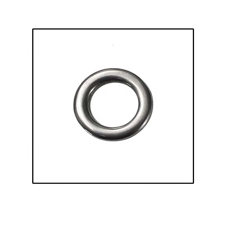 

Wholesale stainless steel solid rings for fishing, Black