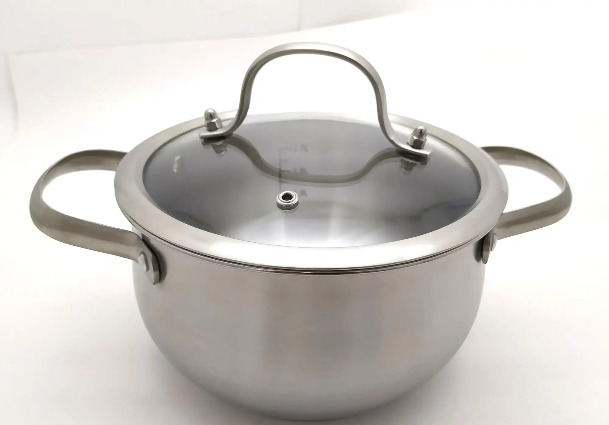 食品级炊具不锈钢 304 烹饪锅感应烹饪汤锅