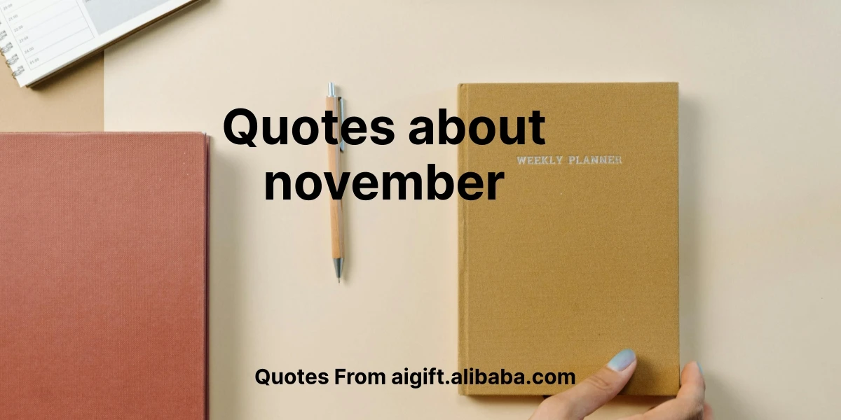 quotes about november