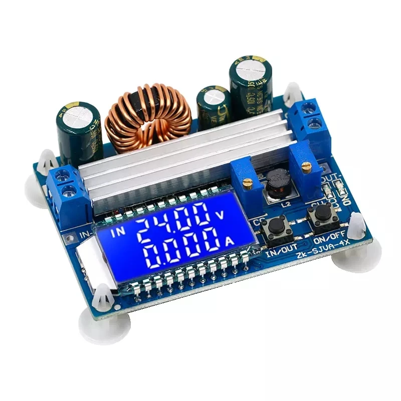 Buck Boost Converter Module Adjustable Step Down with LCD Display Power 