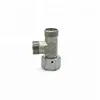 Eaton standard Metric screw thread hydraulic hose adapter with swivel nut tee fittings