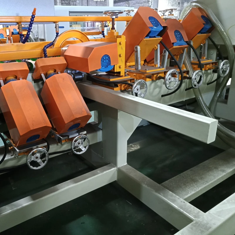 10 头自动瓷砖弧边研磨抛光机陶瓷大理石石材自动机器