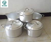 

Fashion design easy clean aluminum cooking 5 pot set Chinese supplier