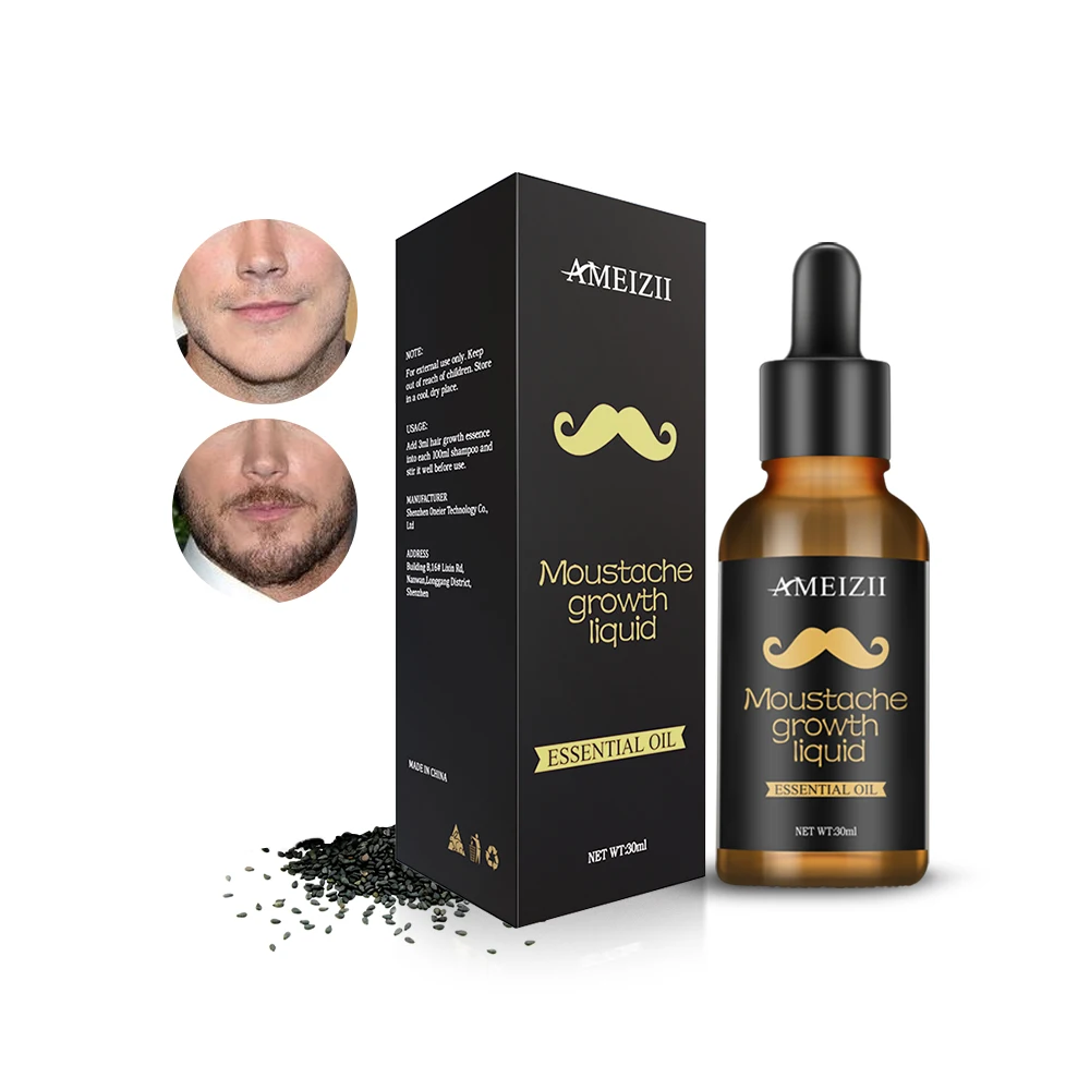 

New Design Vegan Mens Beard oil Kit Nourishing Smoothing Essential Oil Aceites Para La Barba Mens Moustache Pure Hair Beard Oil