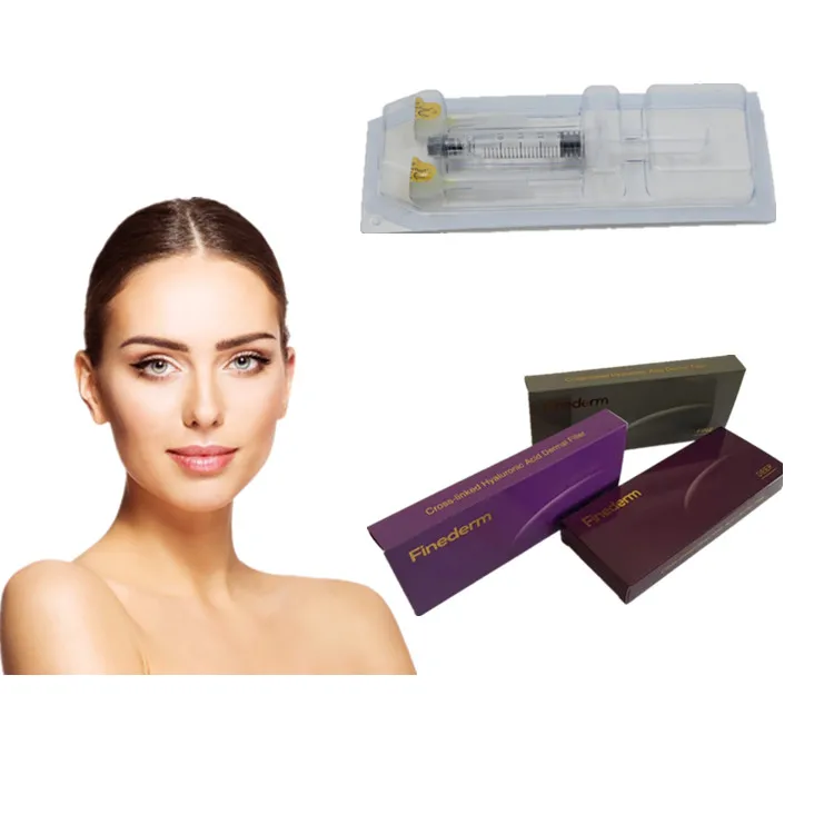 

High quality Injectable Cross linked lip dermal filler injection, Transparent