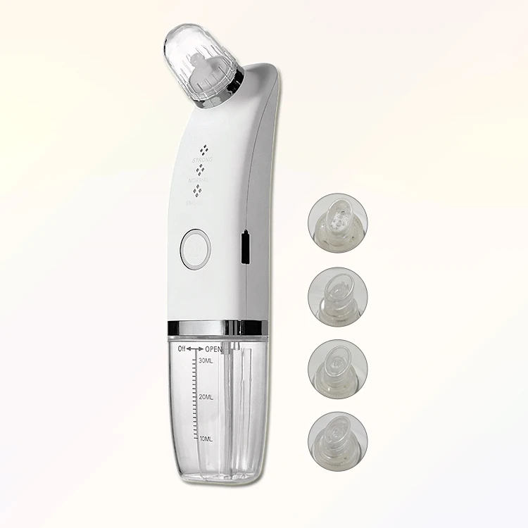 

strong suction power mini water hydrodermabrasion vacuum suction blackhead removal device