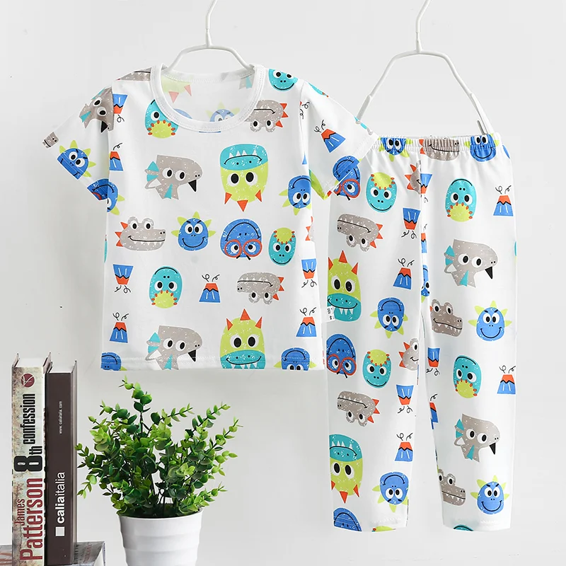 

Crazy Sale 2022 Fashion Cartoon Sleepwear Kids Boy Popular Design Printed Kids Pyjamas