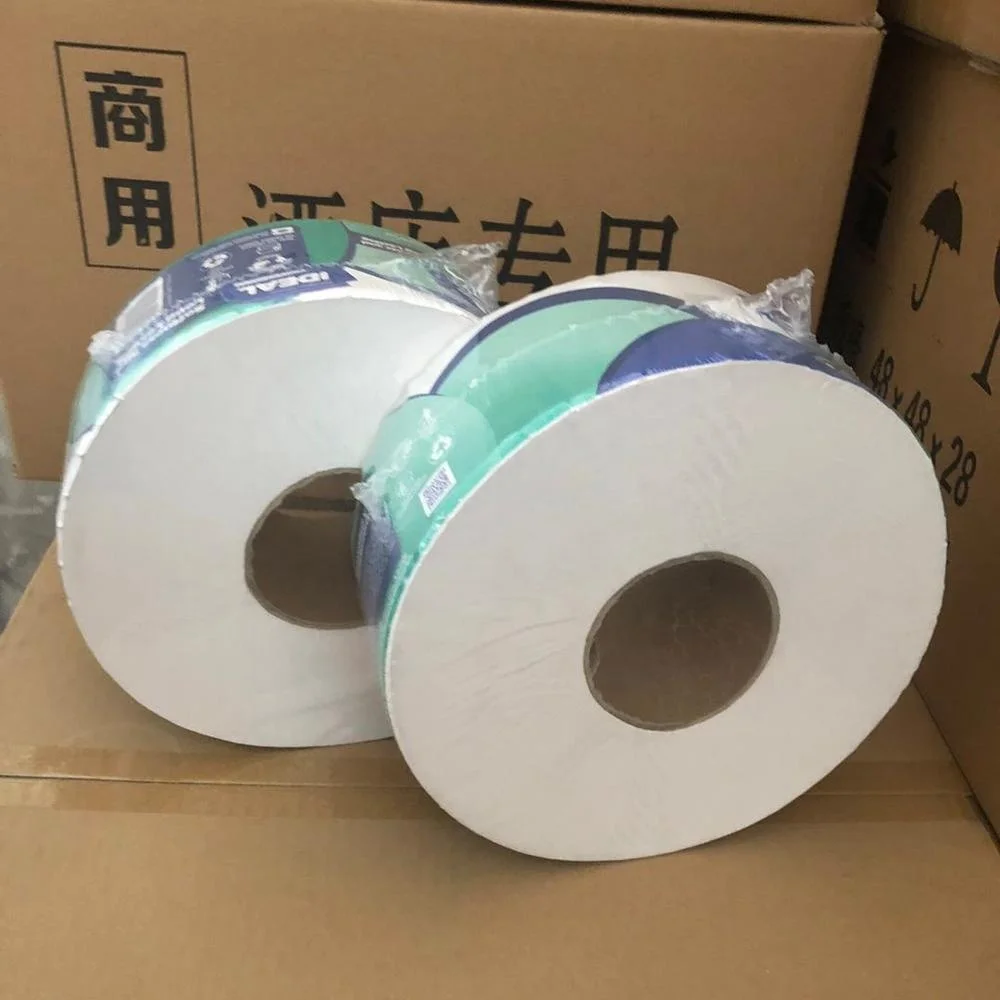 

2019 10% discount toilet paper mini jumbo roll jumbo toilet roll tissue paper roll jumbo, White