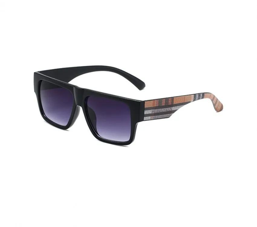 

2022 latest hot selling fashion trend square stripe retro men and women designer recommended sunglasses, Picture shows