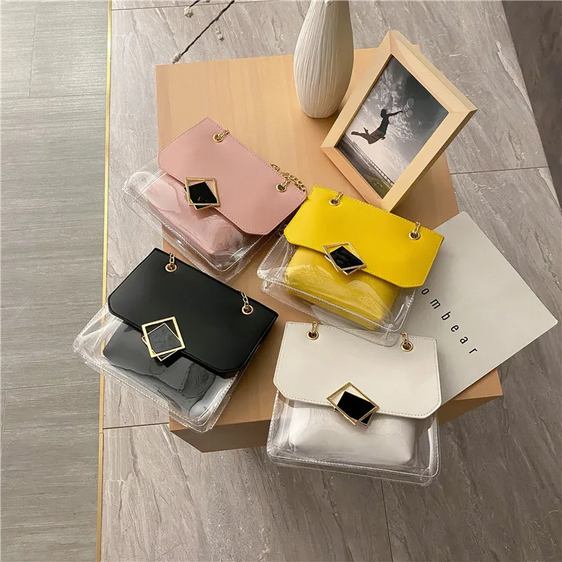 

Bags women handbags purses shoulder kids designer purse coin purse keychain, Black/white/yellow/pink