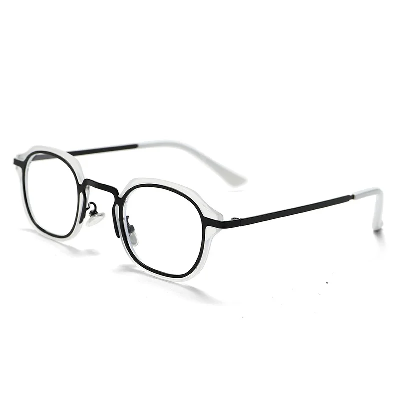 Retro Round Computer Glasses Men Vintage Anti Blue Eyeglasses Women Optical Frames Clear Lens Frame Spectacles Eyewear