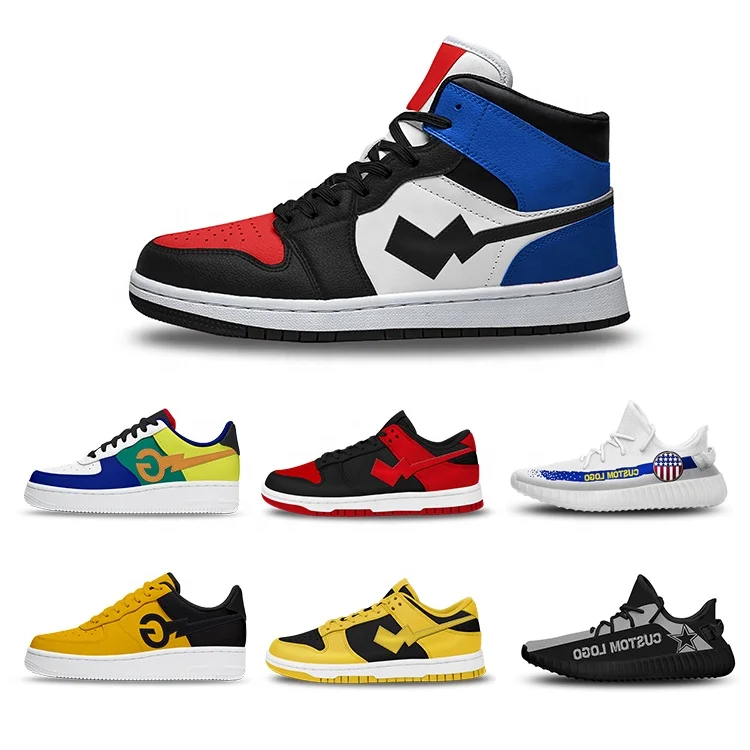 

OEM Print Breathable Fly Knitted Casual Brand Custom Logo Running Sport Shoes,Kid Women Custom Logo Sneakers For Men