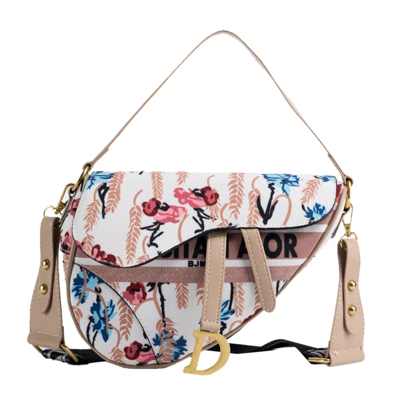 

Aior Fashion Trend Hot Selling High Quality Ladies Faux Saddle Tote Bag Ladies Luxury Diora Tote Wallet, 3 colors